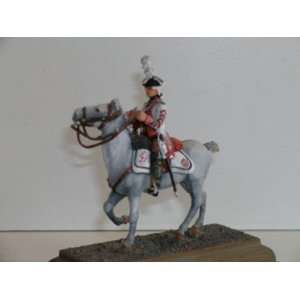  Mounted Miniature British Trumpeter 