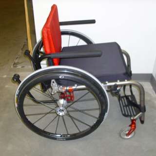 TiLite 20X19 ZRA Titanium Wheelchair SN 20289  