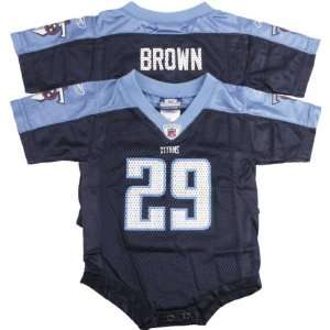 Chris Brown Reebok NFL Navy Tennessee Titans Infant Jersey  