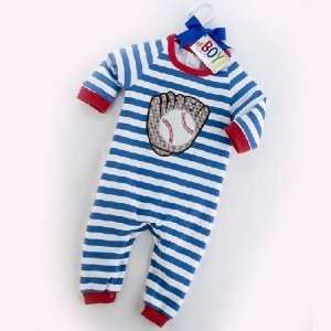   SLEEPER Pajamas PJ Blue Baby Boy Gift 9 12 mos 