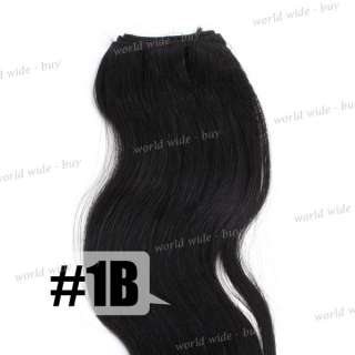 14 26 Curly Body wave 100% Human Hair Wave Hair Weaving Weft 