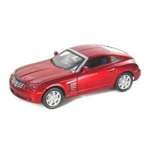  2003 Chrysler Crossfire 1/24 Metallic Red Toys & Games