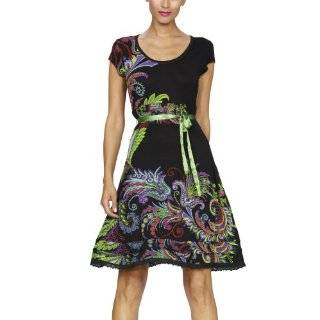  Desigual Dress Julietty Blue 21v2097/5020 Women Clothing