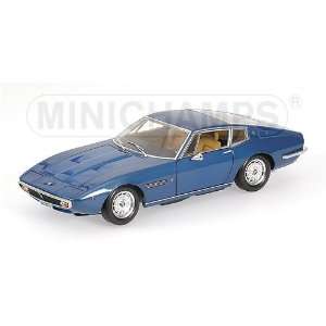  1969 Maserati Ghibli Blue 118 Diecast Car Minichamps 