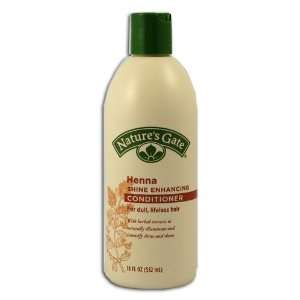 Natures Gate Henna Shine Enhancing Conditioner (Pack of 3)  