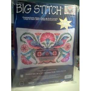 Janlynn Big Stitch Carnation Sampler Cntd x Stitch Kit  