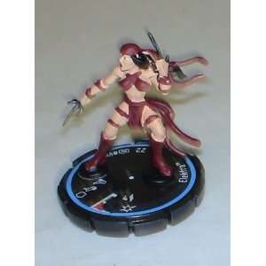  Heroclix Single Loose Figure  Marvel Comics Elektra 