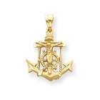 Jewelry Adviser pendants 14k Mariners Cross Pendant