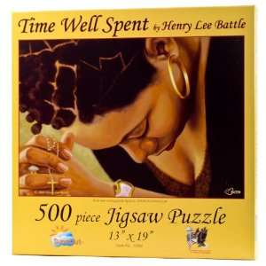    Time Well Spent   500pc Jigsaw Puzzle by Sunsout Toys & Games