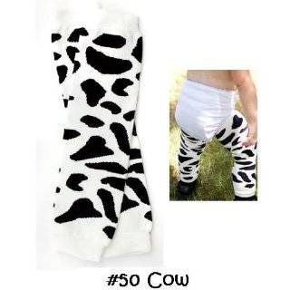  My Little Legs baby leg warmers (#50) cow print leggings 