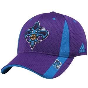  adidas New Orleans Hornets Youth Purple Swingman Flex Fit Hat 