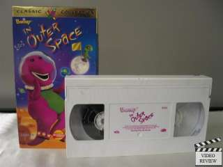 Barney in Outer Space VHS 045986020215  