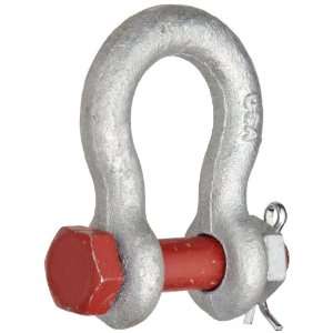 Crosby 1019533 Carbon Steel G 2130 Bolt Type Anchor Shackle 