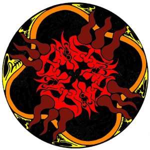  Devil v2   DJ Slipmats (pair) by DJ Industries Musical 