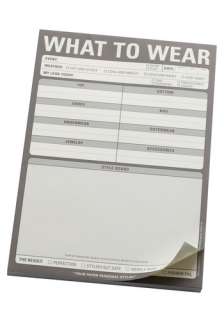 What to Wear Notepad  Mod Retro Vintage Stationery  ModCloth
