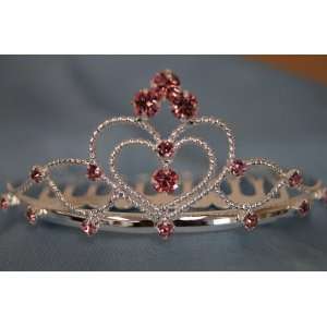  (SMALL)Elegant Bridal Wedding Tiara Crown with Crystal 