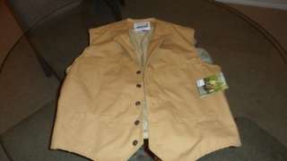 Schaefer Outfitter COTTON Sleeveless Jacket Coat Vest Sz XL EXTRA 