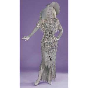NWT Womens Costume Ghostly Gal Victorian Ghost Std  