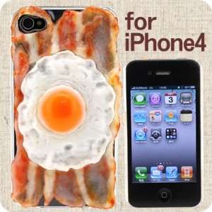  iMeshi Japanese Food iPhone 4 Cover Case (Sunny Sideup w 