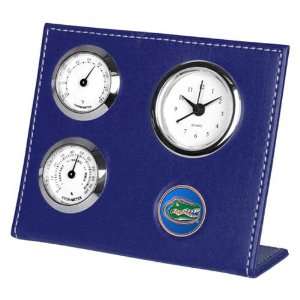  Florida Gators Royal Blue Weather Clock