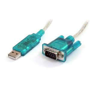  StarTech 3ft USB to RS232 DB9 Serial Adapter Cable 