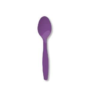  Purple Plastic Spoons   288 Count