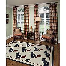   & Company Houston Texans 7 Ft. 8 In. x 10 Ft. 9 In. Repeat Area Rug