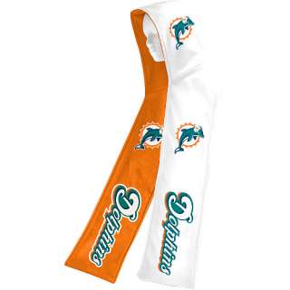 Miami Dolphins Littlearth Miami Dolphins Hoodie Scarf