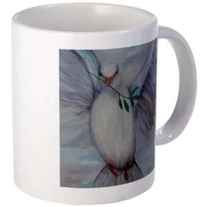  White Dove of Peace Peace Mug by  Kitchen 
