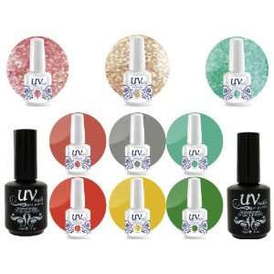  Professional UV Nail Gel Big Collection Lollipop Vibrant 3 