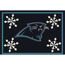 Miliken & Company Carolina Panthers Holiday 3 Ft. 10 In. x 5 Ft. 4 In 