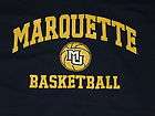 MU MARQUETTE University GOLDEN EAGLES BASKETBALL T Shirt NEW sz 