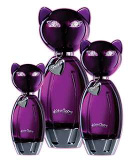 Purr” by Katy Perry, comes in cat shaped bottle, complete with 