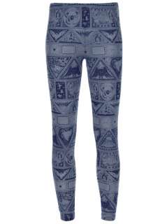 Migh T By Kumiko Watari Patterned Leggings   No One   farfetch 