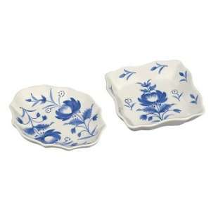   Adams Rose Square Dishes (set Of 2) Assorted Patio, Lawn & Garden