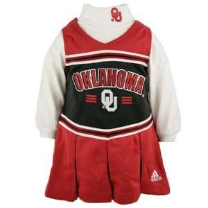 adidas Oklahoma Sooners Infant Two Piece Cheerleader Dress  