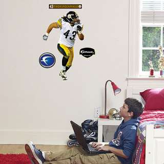 Posters Fathead Pittsburgh Steelers Troy Polamalu Junior Wall Graphic