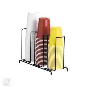 Dispense Rite WR 3 3 Section Beverage Cup Dispensing Rack 