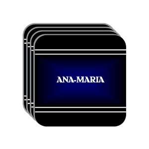  Personal Name Gift   ANA MARIA Set of 4 Mini Mousepad 
