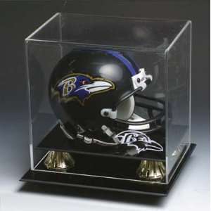  Baltimore Ravens Coachs Choice Mini Helmet Display 