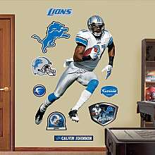 NFL Detroit Lions Calvin Johnson Wall Graphic   