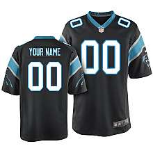Mens Nike Carolina Panthers Customized Game Team Color Jersey (S 4XL 