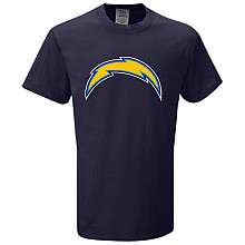 San Diego Chargers Mens Custom Short Sleeve T Shirt   