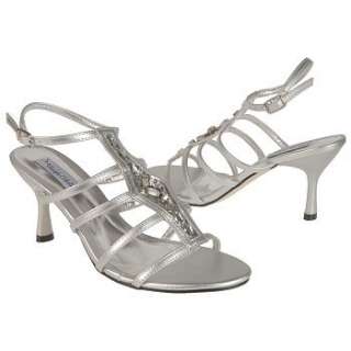 Womens Dyeables Natasha Silver Metallic Shoes 