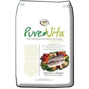  Pure Vita Dry Dog Food   Salmon & Potato   25 lbs Pet 