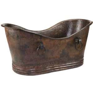   Classic Copper Tub with Rings The Minder 34 x 67