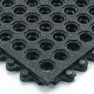 Wearwell Rubber 576 24/Seven GritWorks Anti Fatigue Solid Mat, for Wet 