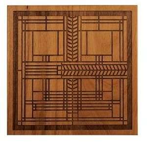  Frank Lloyd Wright Architecture Gift Willits Alder Wood 