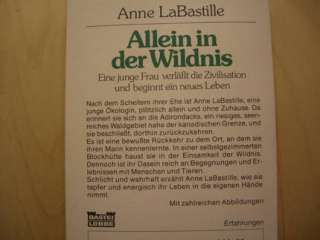 Anne La Bastille Allein in der Wildnis in Aachen   Aachen Mitte 