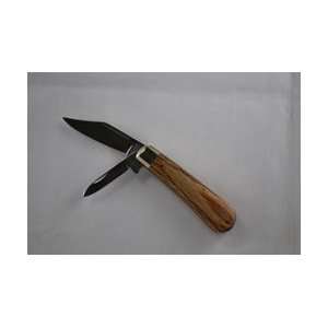  Joseph Rodgers Clip Point&Pen Knife Laminated Oak Handle 